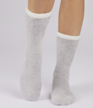 Lounge Grip Socks - Soft Slate