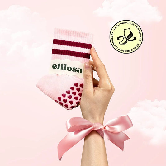 Dual-Direction™ Grip Stripes – Soft Pink