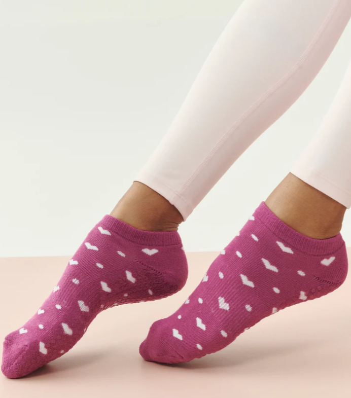 Speckled Hearts Fuchsia