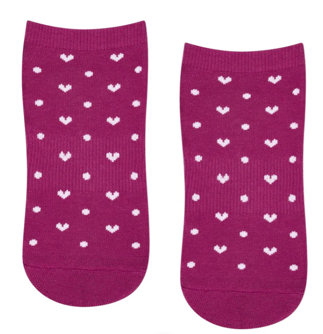 Speckled Hearts Fuchsia