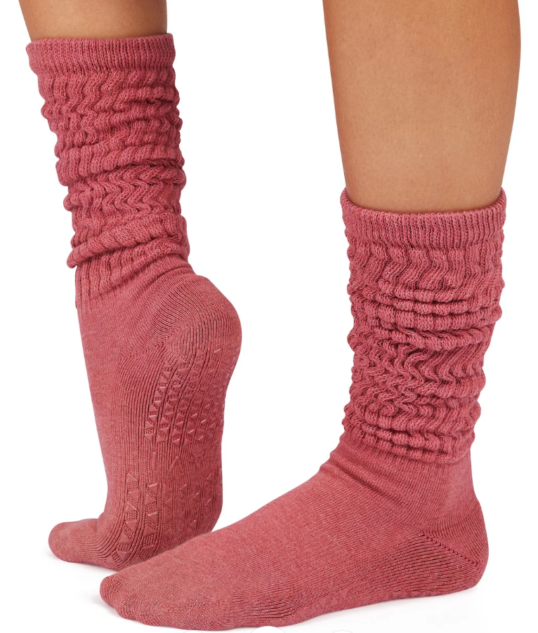 Stacy Grip Slouch - Ruby Heather