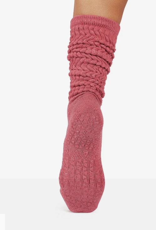 Stacy Grip Slouch - Ruby Heather