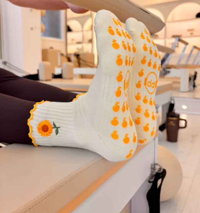 Sunflower Grip Sock