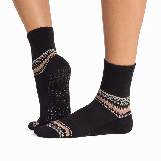 Tavi Aria Grip Socks in Kinship front view