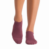 TAVI Savvy Tec grip socks – Bordeaux in Bordeaux - detail view 2