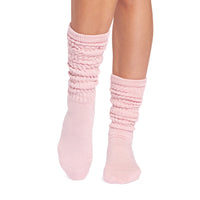 TAVI Stacy Slouch grip socks in Fleur Heather - detail view 5