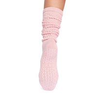 TAVI Stacy Slouch grip socks in Fleur Heather - detail view 6