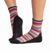 TAVI Aria Scallop grip socks – Autumn Stripes in Autumn Stripes - product view