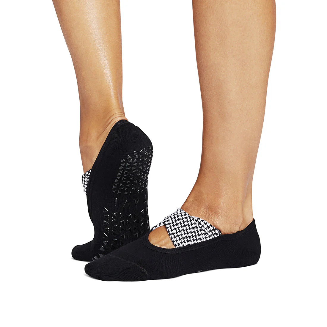 Penny Grip Socks – Houndstooth
