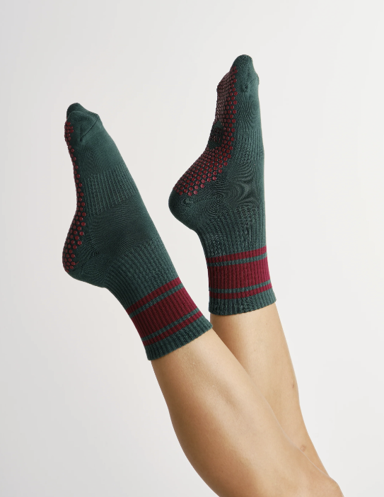 The Crew Stripe Grip Sock