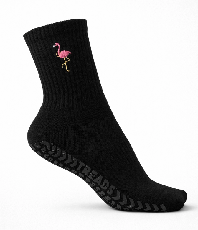The Flamingo Grip Sock