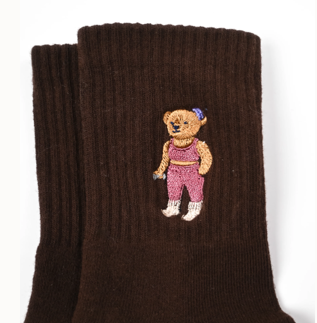 The Teddy Grip Sock