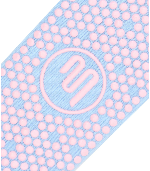 Vintage Blue Crew (light pink accents)