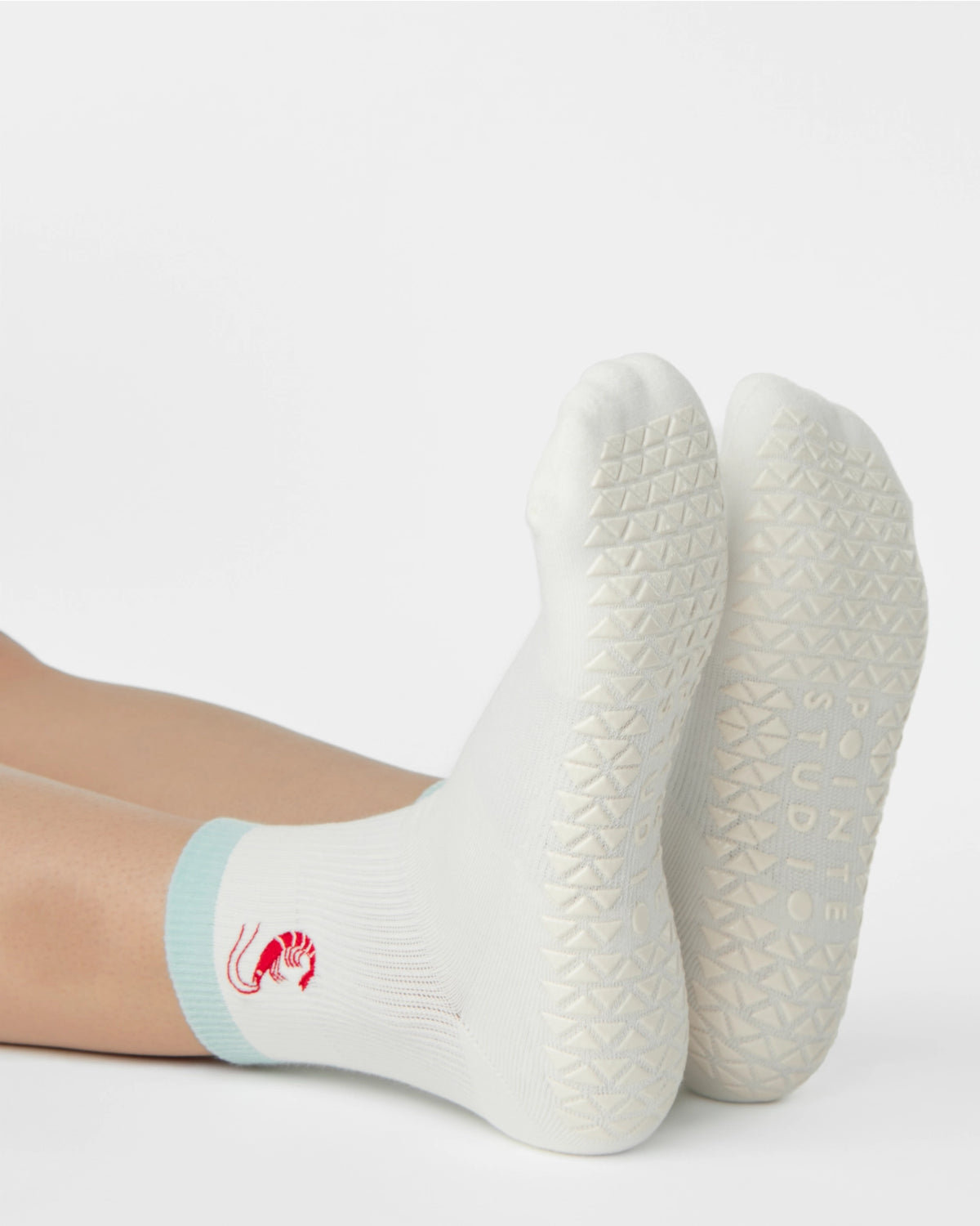 Catch Ankle Grip Sock | Shrimp