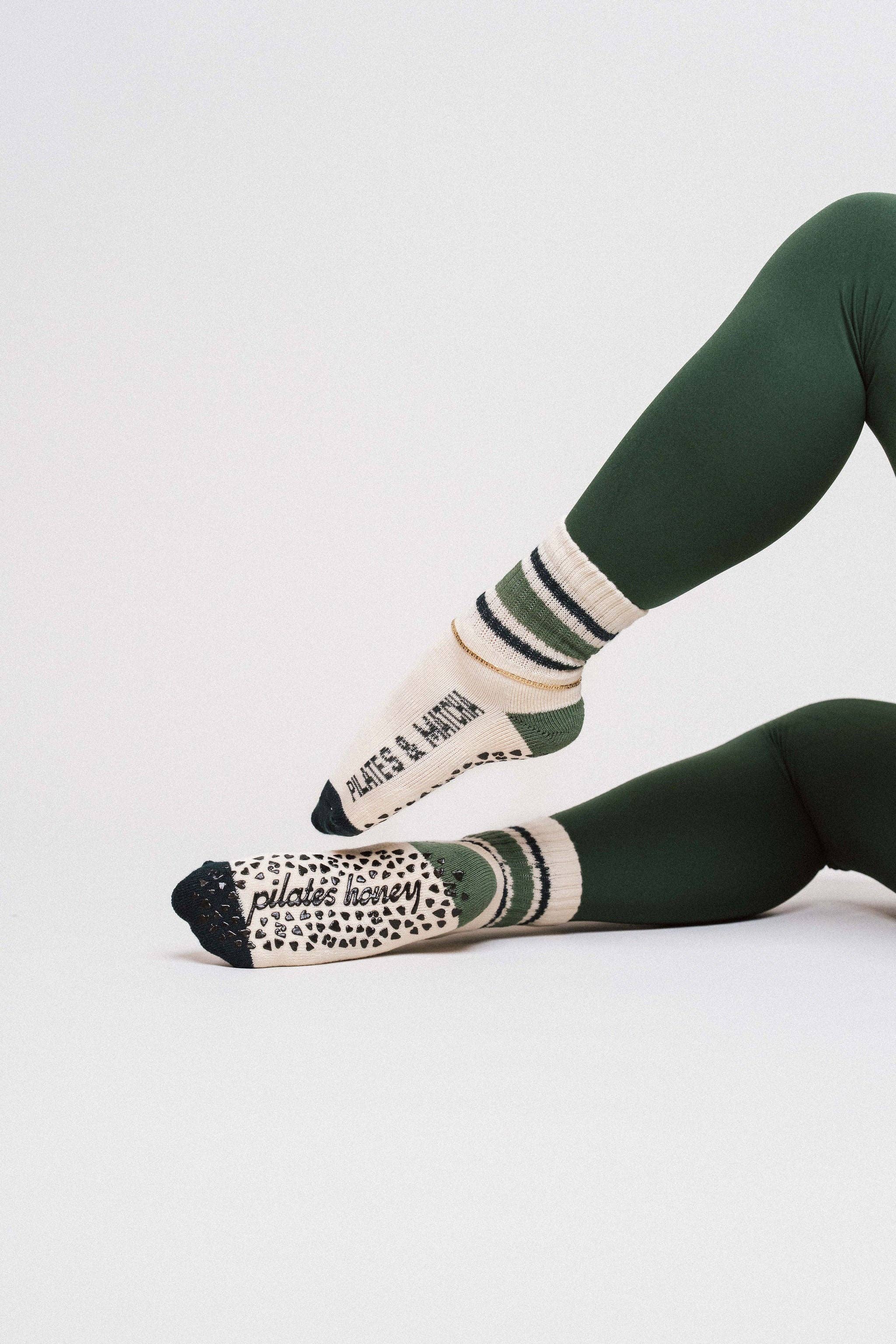 Shades of Matcha OG Stripe Vintage Shorty Crew