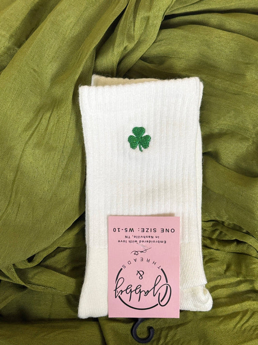🍀 Clover Grip Socks