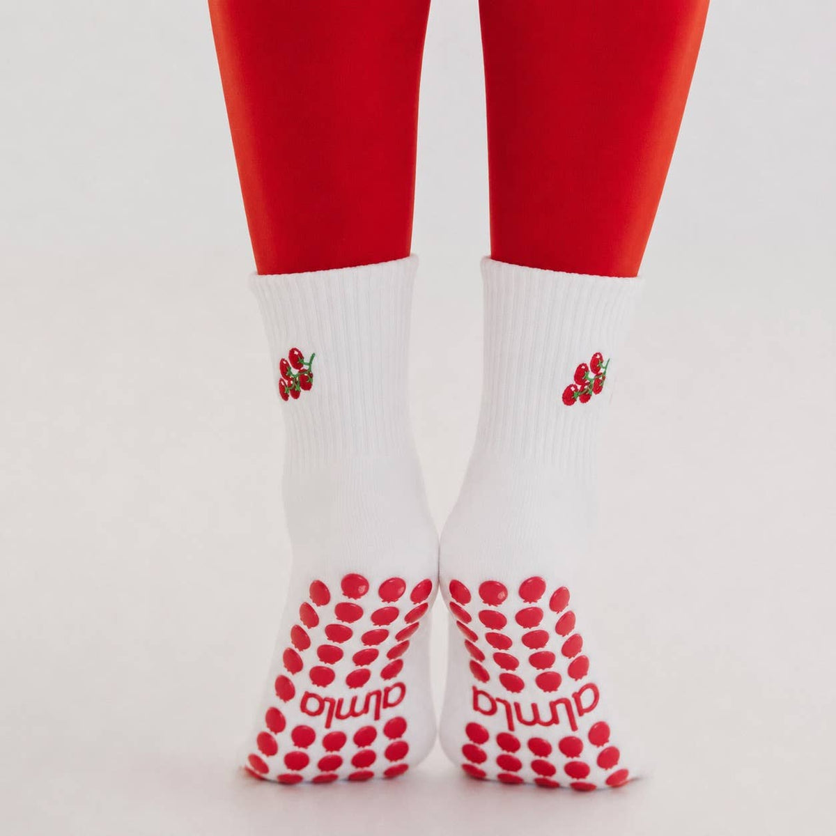 The Tomato Grip Sock