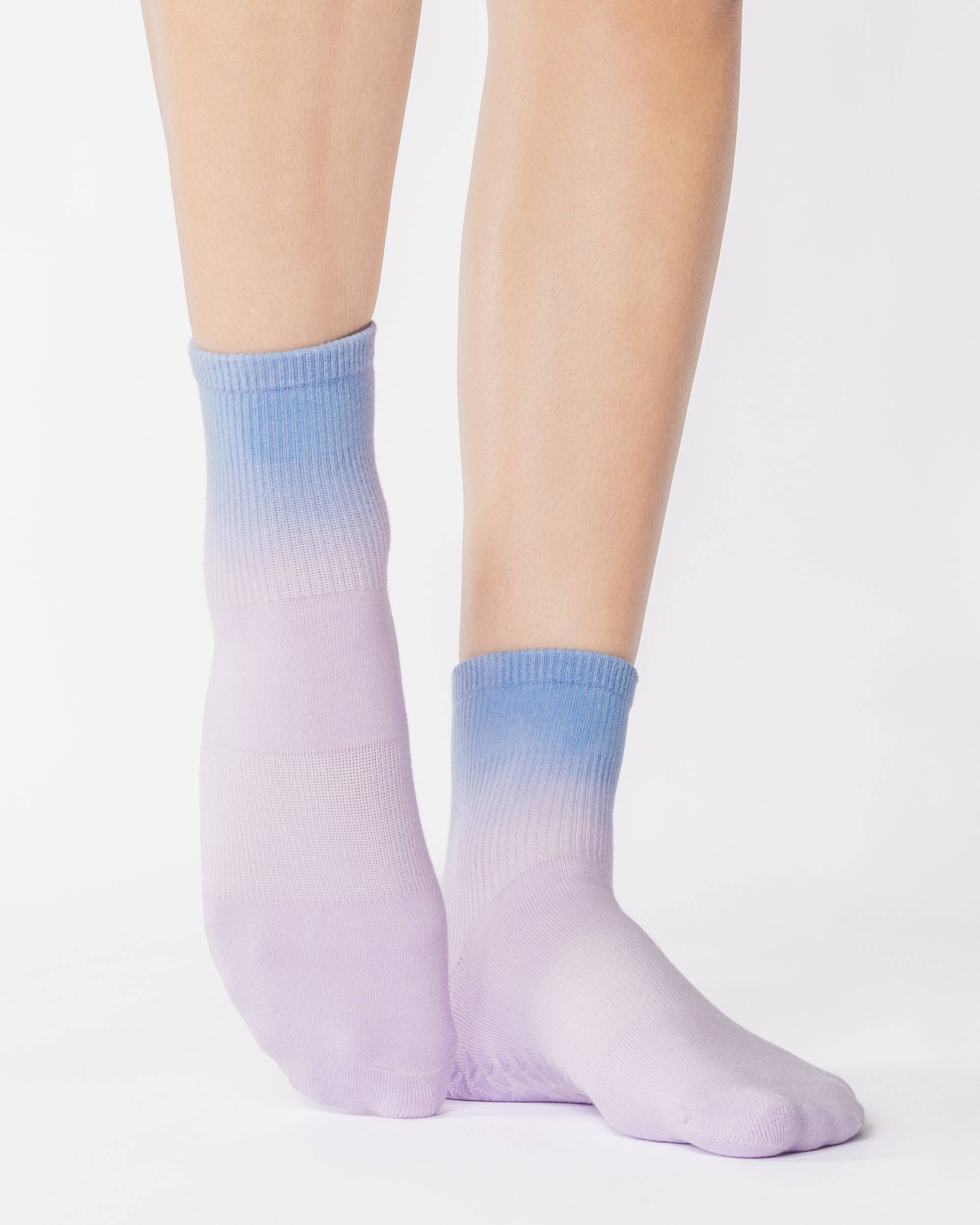 Cameron Ankle Grip Sock - Chambray