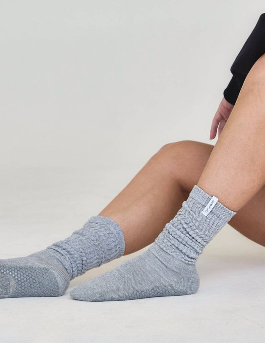 The Scrunch Grip Sock