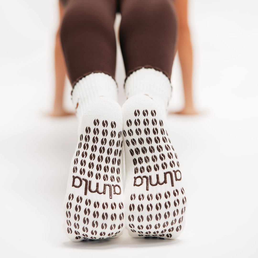 Weenies & Espresso Martinis Grip Socks