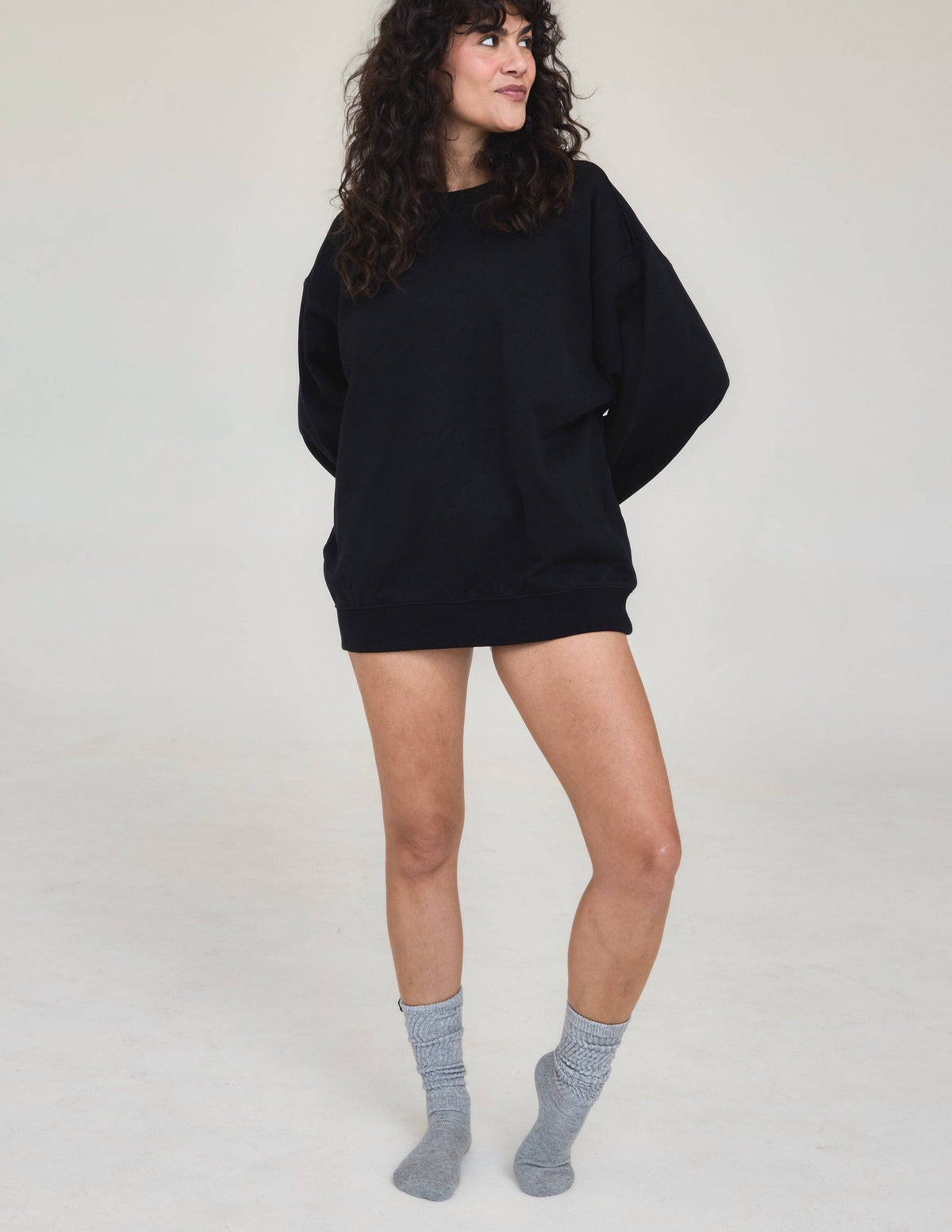 The Scrunch Grip Sock (Baby Blue)