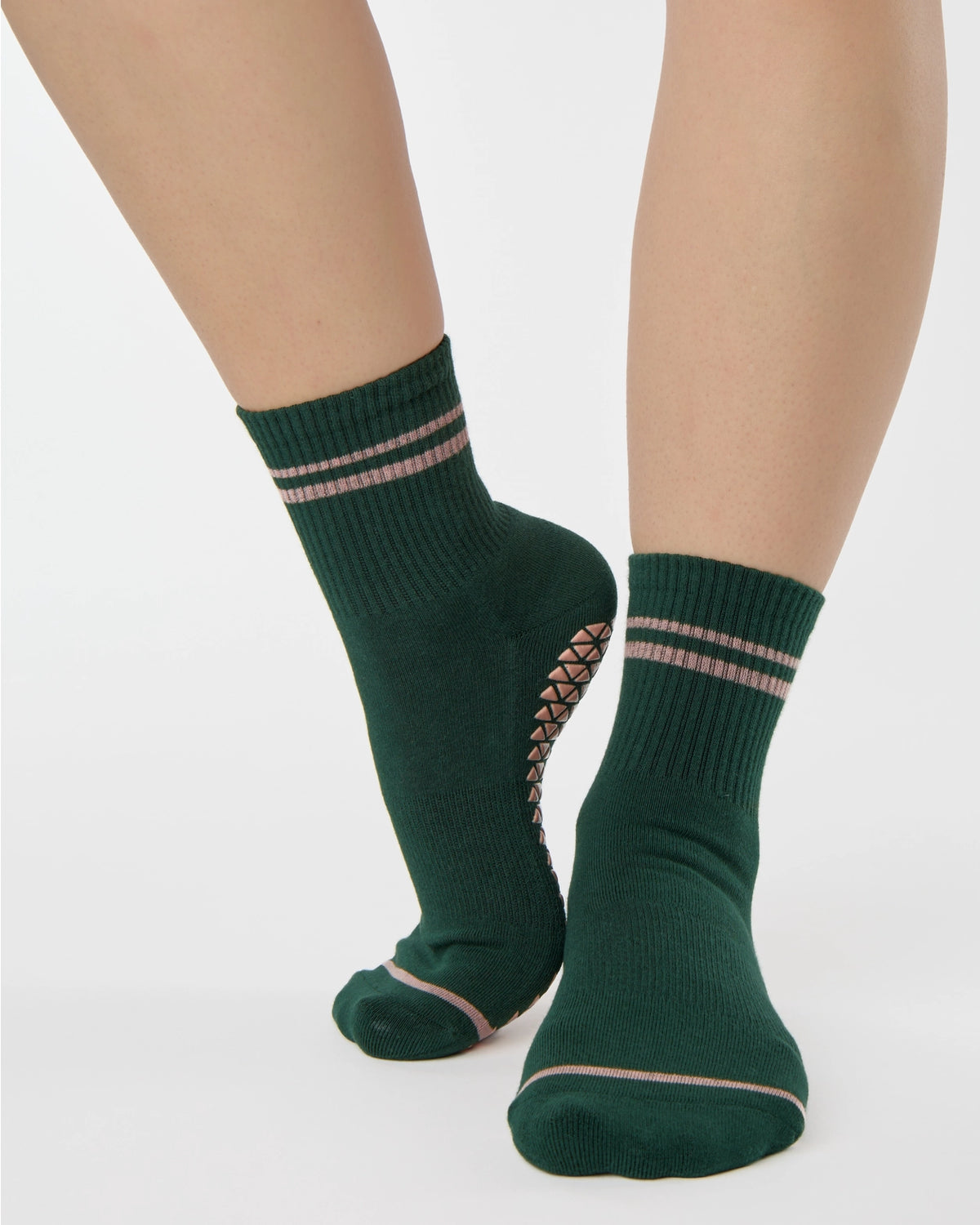 Varsity Ankle Grip Sock | Eden