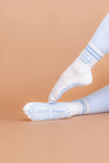 Put a Spring on It Core Crew Grip Socks