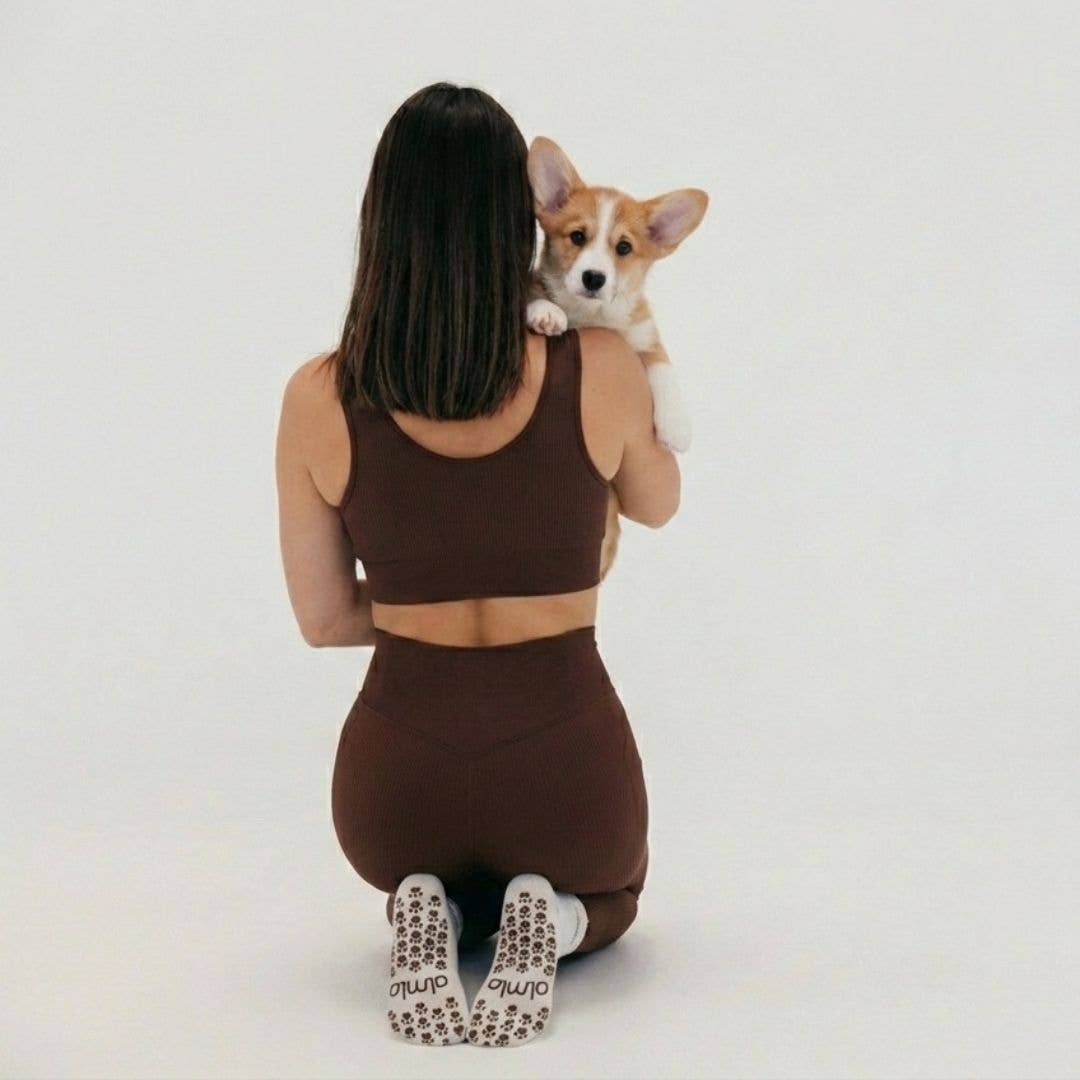🐶 Corgi Grip Sock