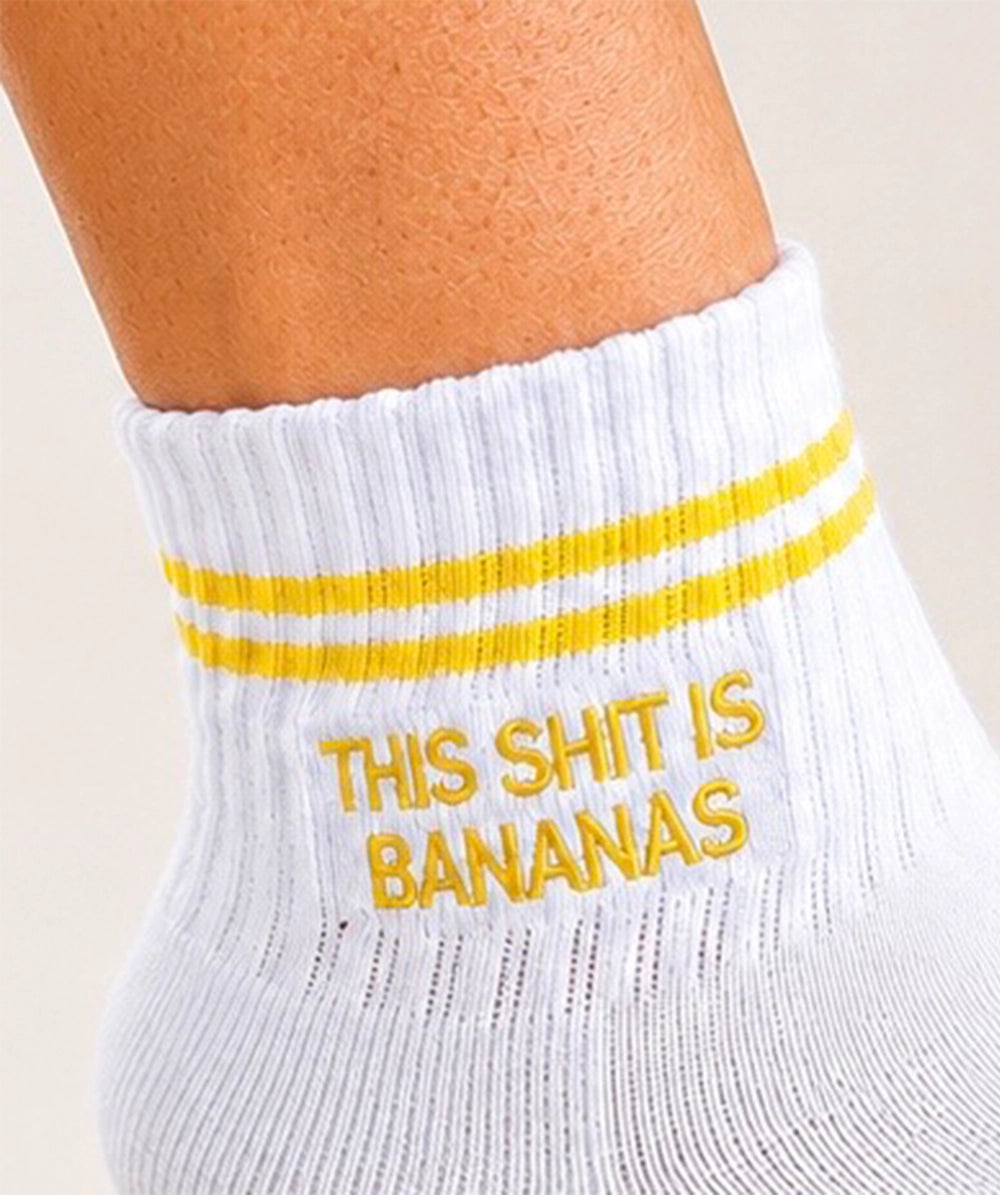 B-A-N-A-N-A-S Grip Socks