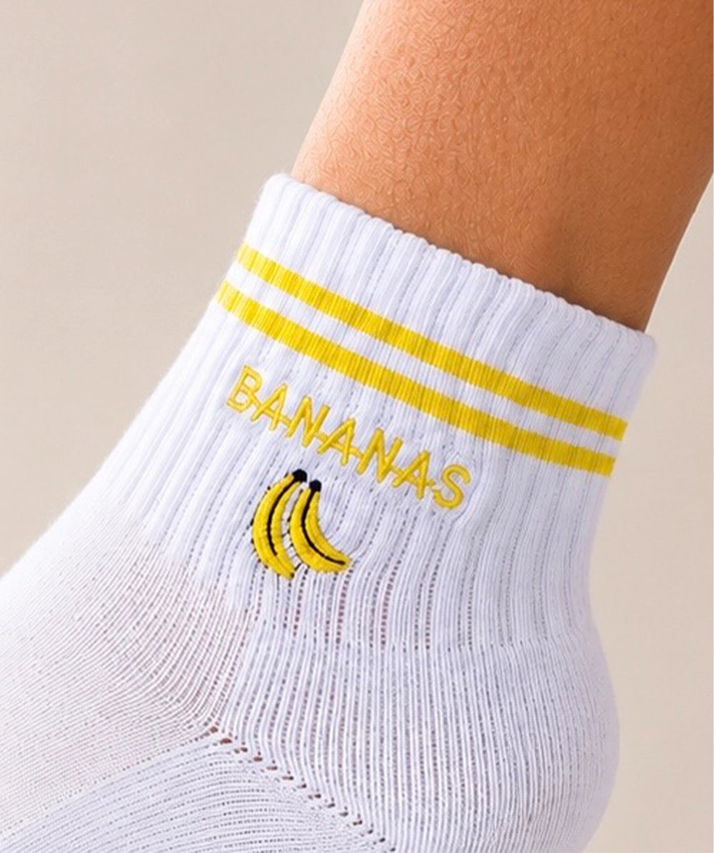 B-A-N-A-N-A-S Grip Socks
