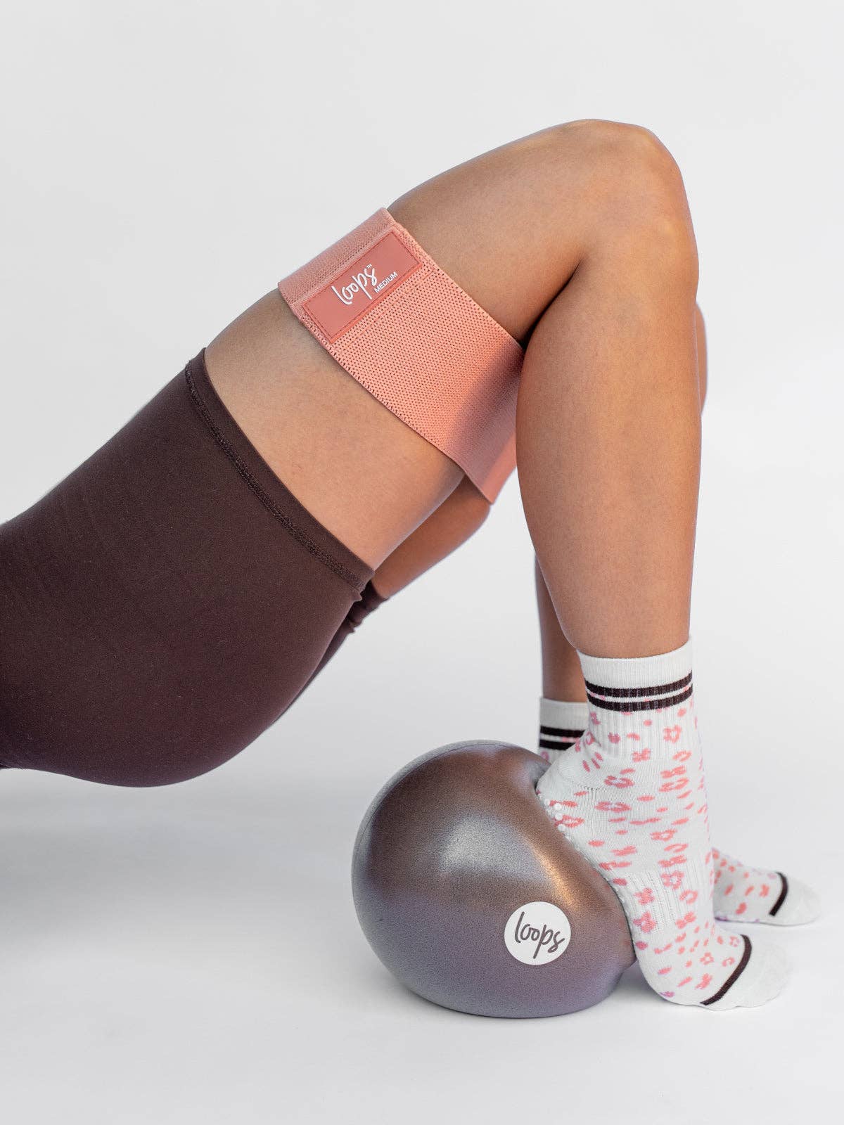 Quarter Socks - Animal Print Coral Grip Socks