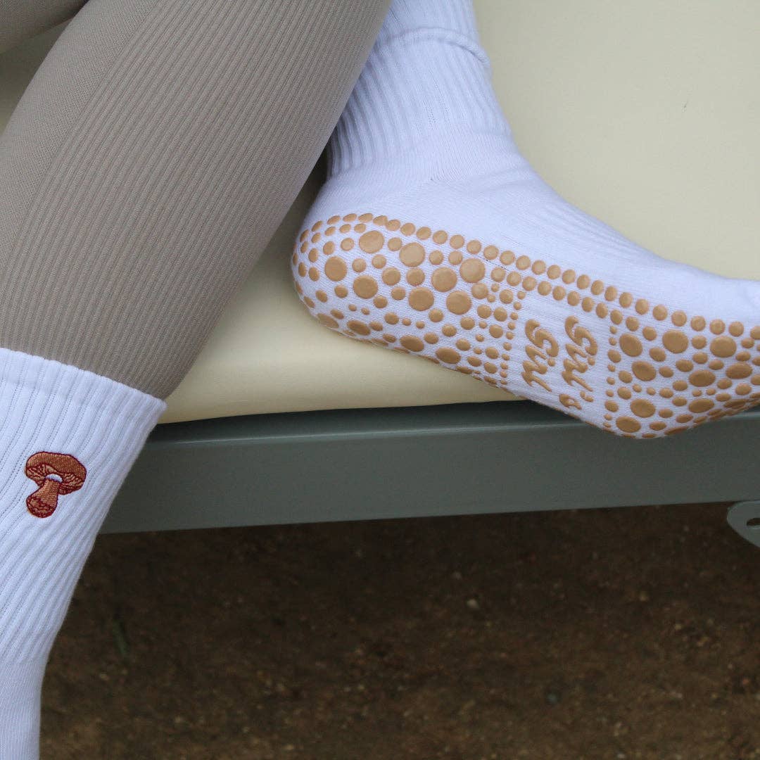 MUSHROOM GRIP SOCKS