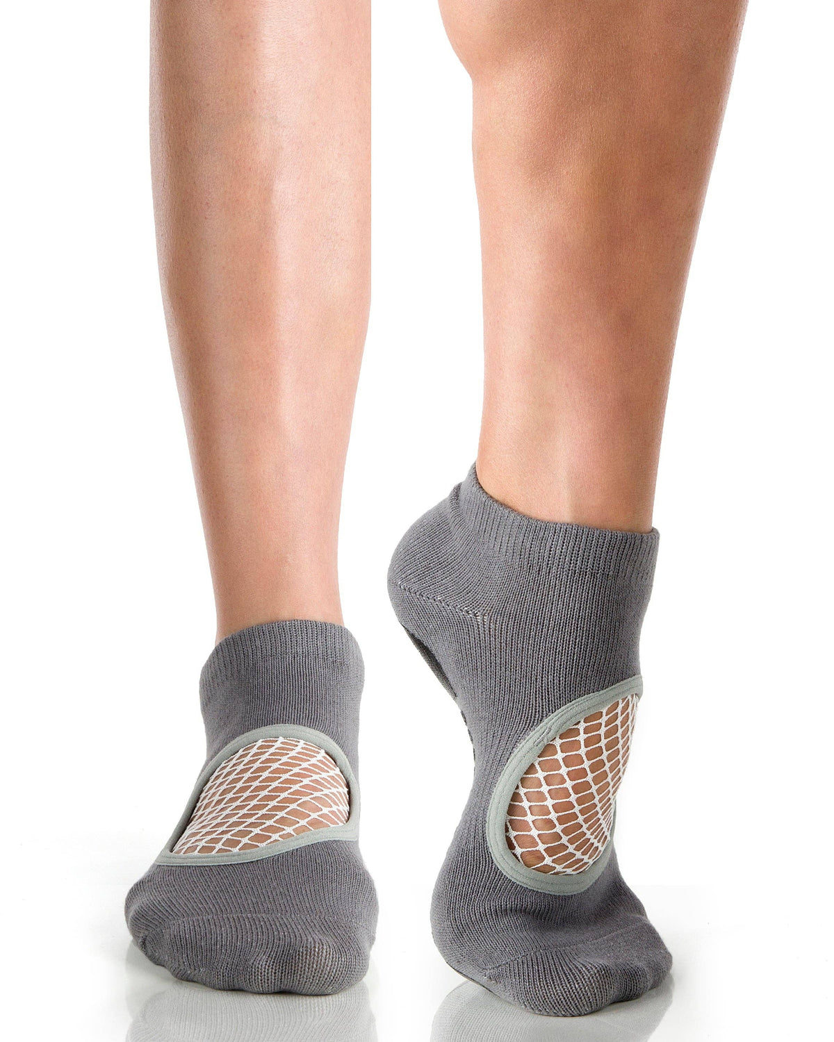 Phish Net Grip Sock – Mesh Panel Sock with Studio Grip