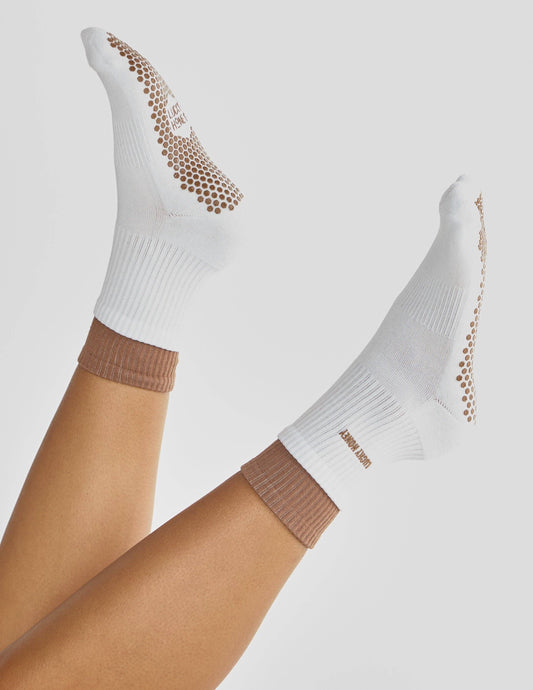 The Stack Sock: Tan