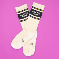 Pilates Slut Grip Socks by Gumball Poodle — product photo 2