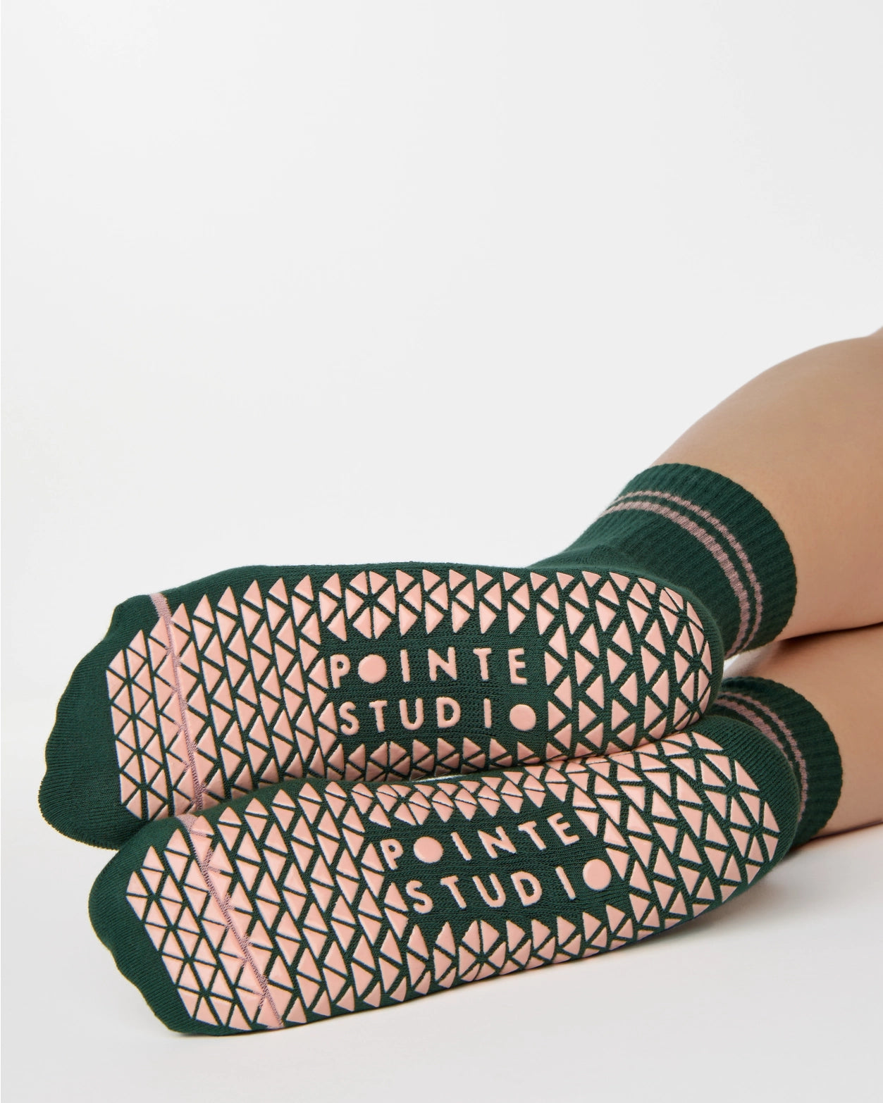 Varsity Ankle Grip Sock | Eden