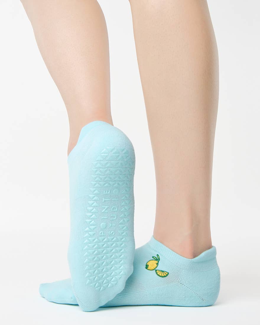 Lemons Full Foot Grip Sock