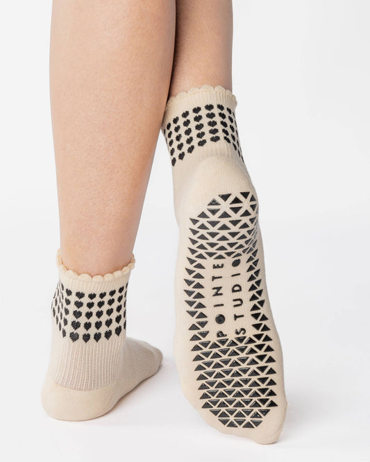 Sweetheart Ankle Grip Sock