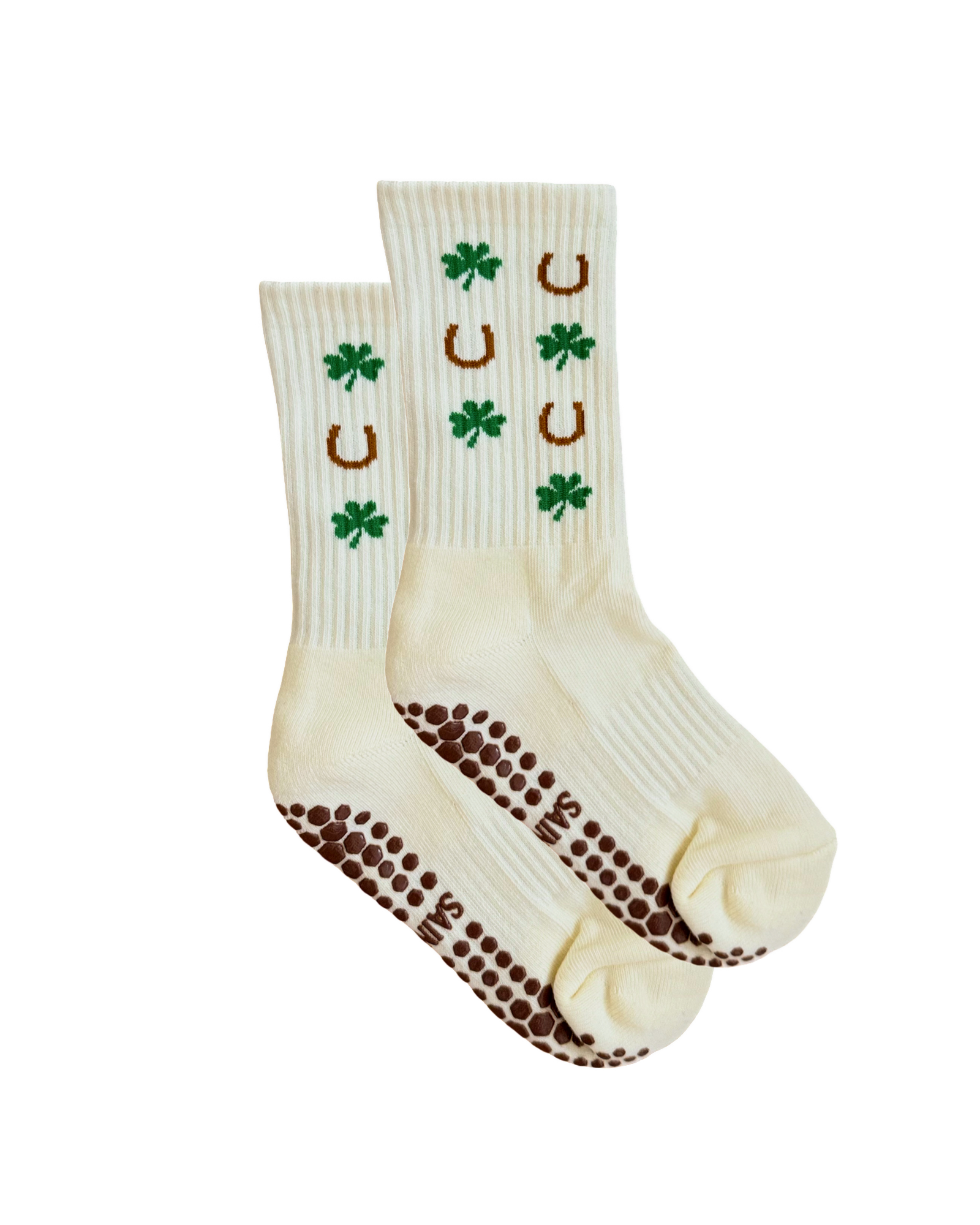 Lucky Charm Grip Socks