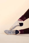 The Society Shorty Crew Grip Sock — Pilates Honey grip socks product view