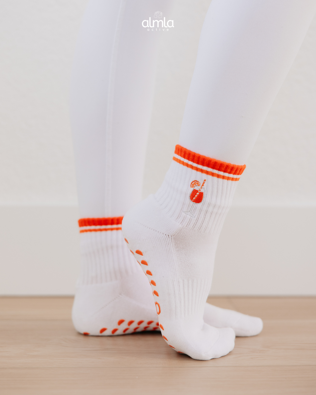 The Aperol Spritz Grip Sock