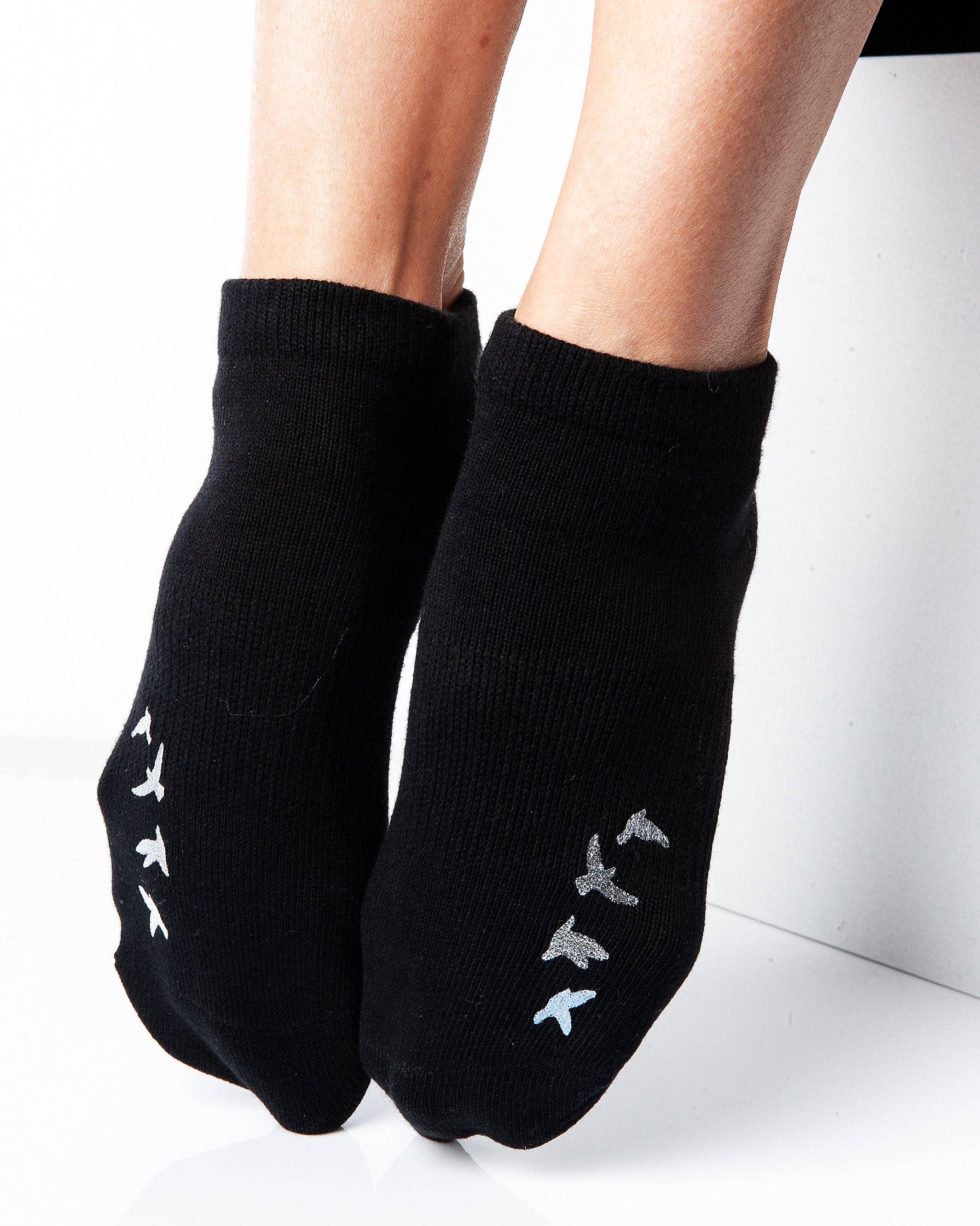 Birdie Grip Sock (Black)