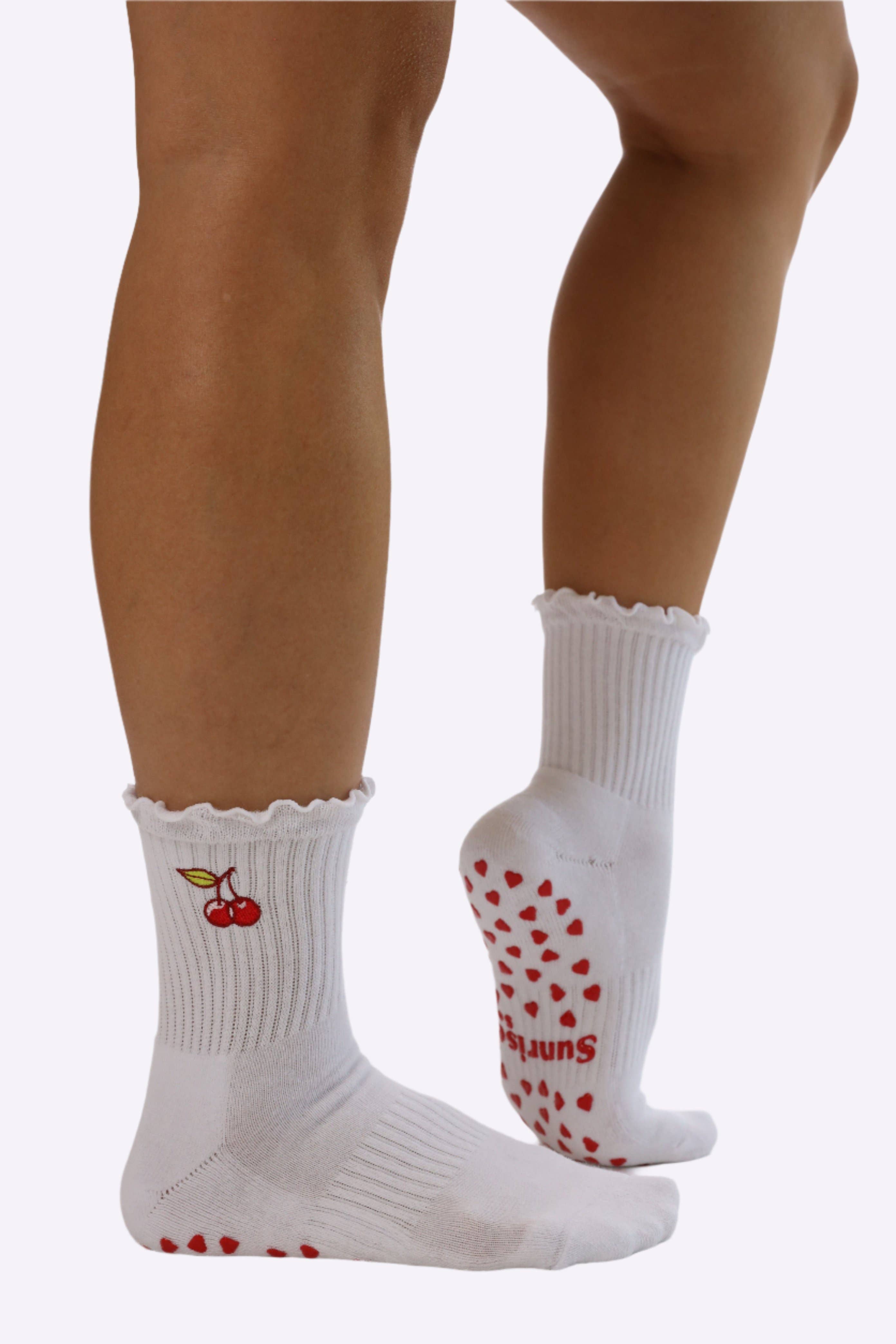 Very Cherry Grip Sox