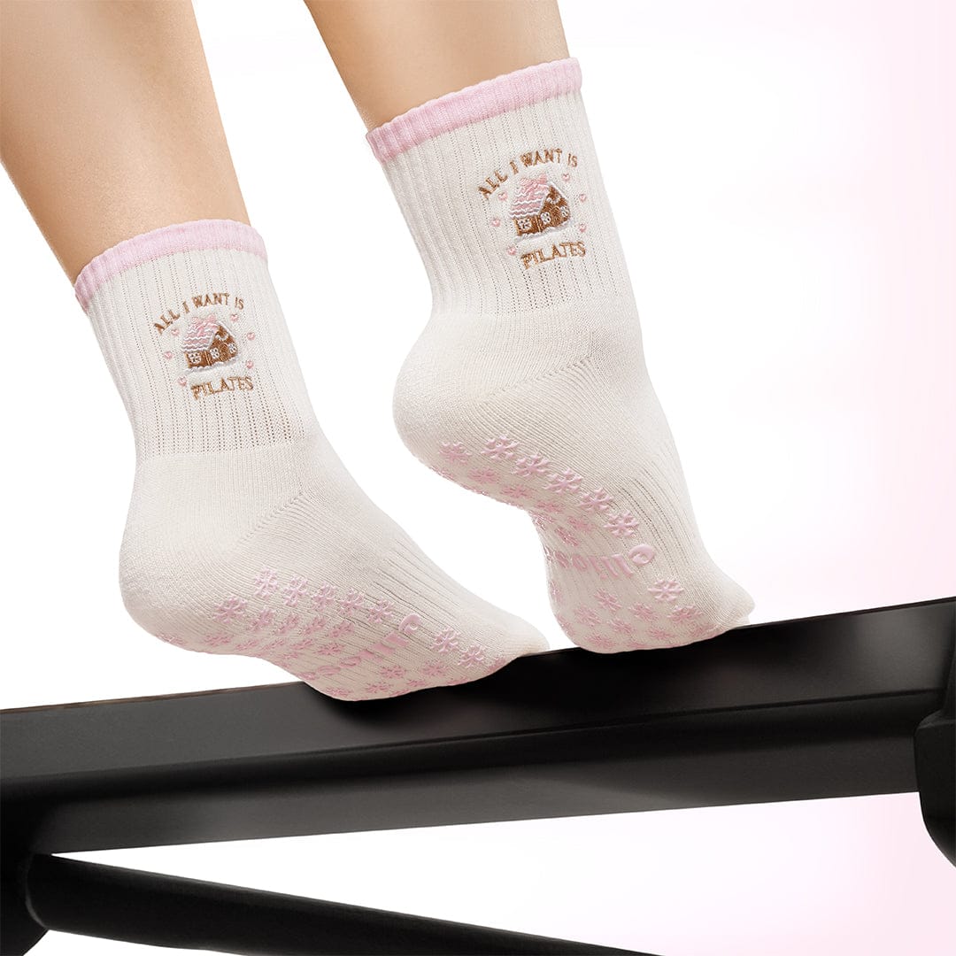 Elliosa All I Want Is Pilates Grip Socks — product photo 3