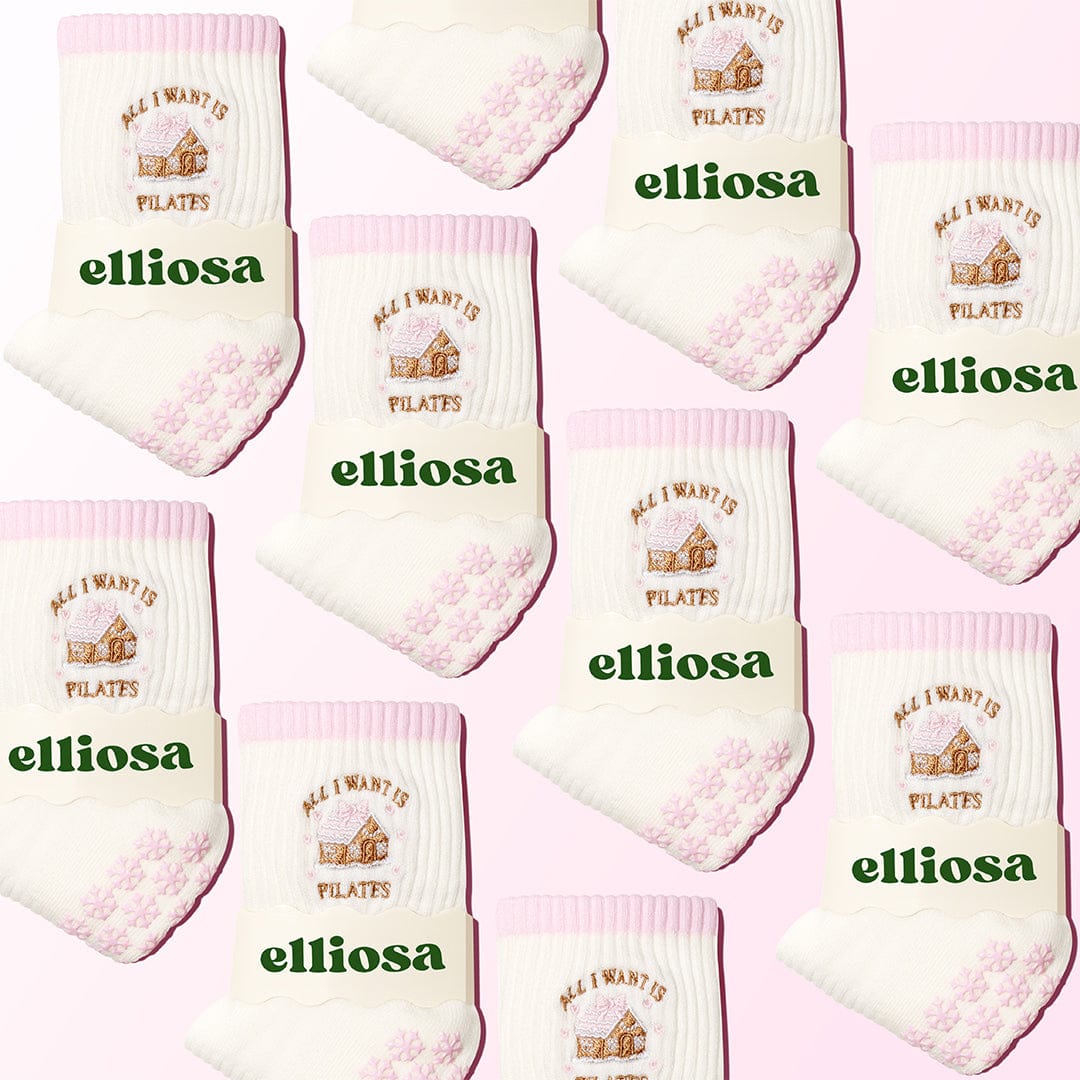 Elliosa All I Want Is Pilates Grip Socks — product photo 4