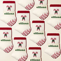 Elliosa Candy Cane Grip Socks — product photo 2
