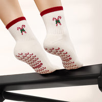 Elliosa Candy Cane Grip Socks — product photo 3