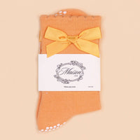 Packaged Maison Joie The Original Orange one-size Pilates grip socks