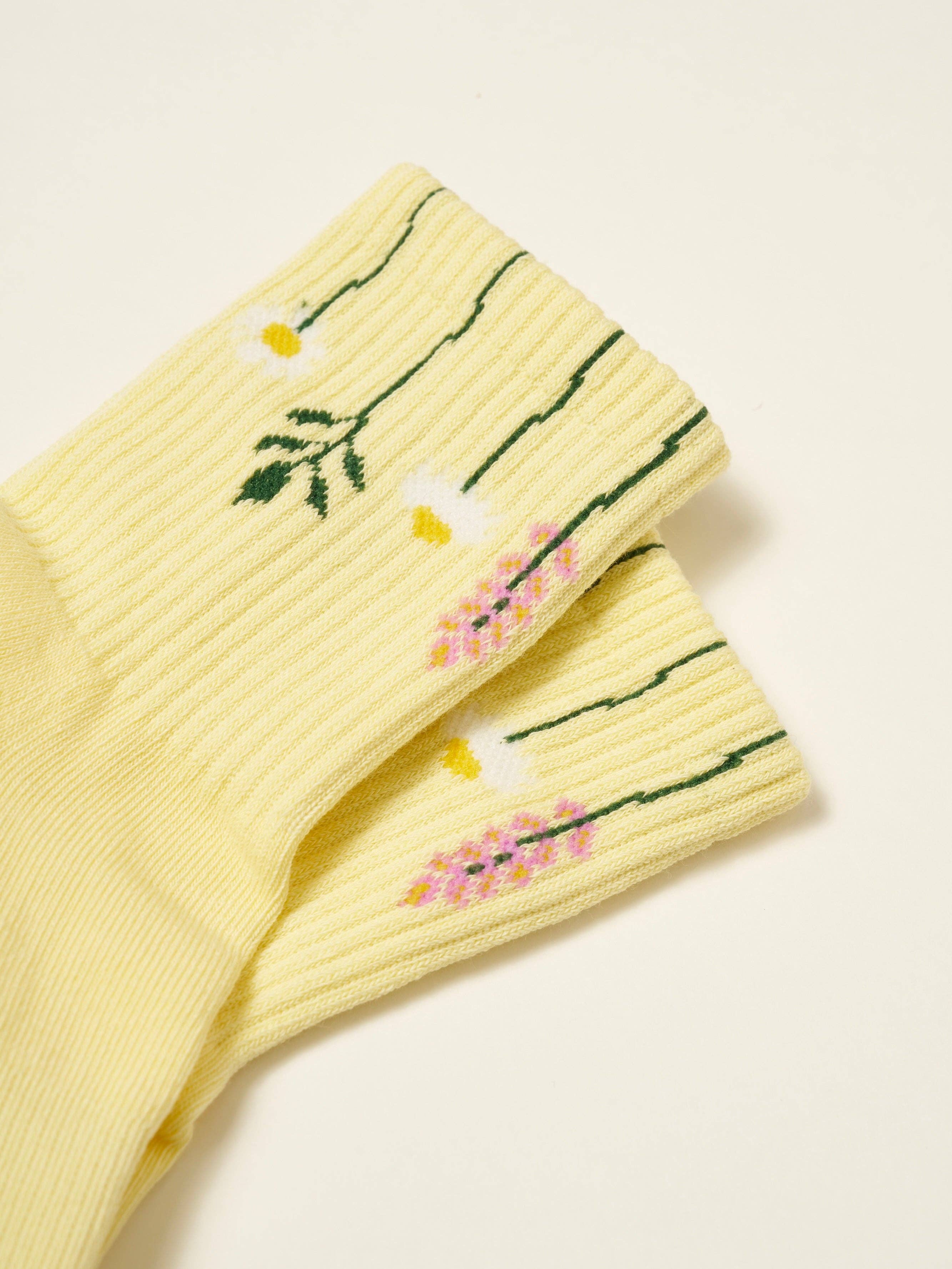 🌿 Flower Stem Grip Sock