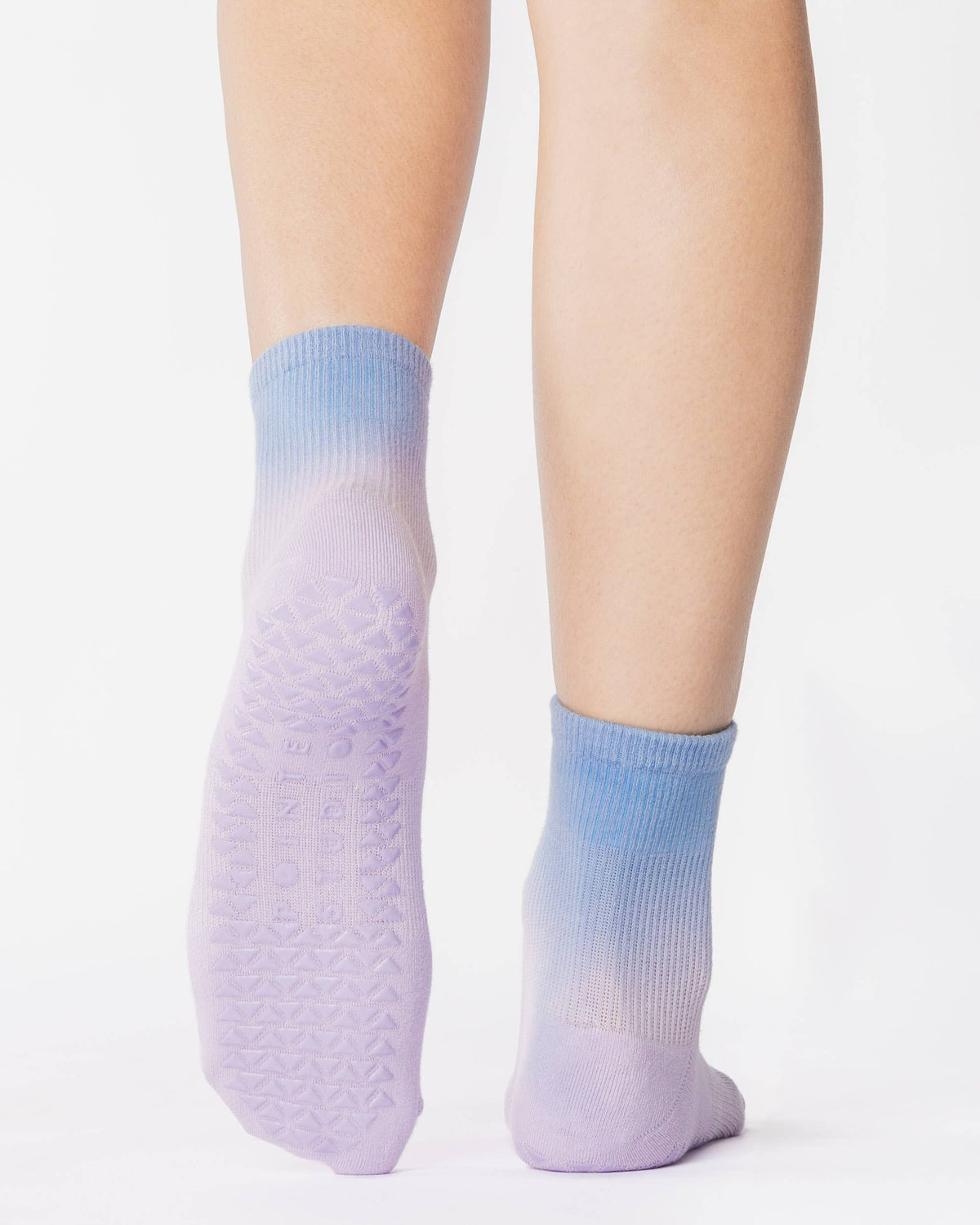 Cameron Ankle Grip Sock - Chambray